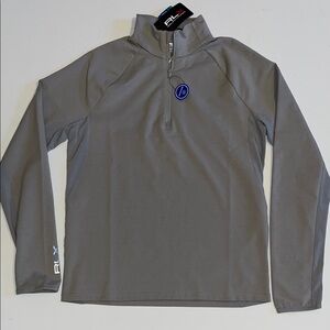 RLX Ralph Lauren Golf 1/4 Zip Shirt Men’s S Soft Gray dry wicking  NWT $188